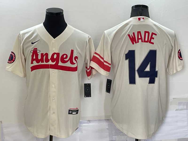Angels 14 Tyler Wade Cream Nike 2022 City Connect Cool Base Jerseys,We sell and wholesale Angels 14 Tyler Wade Cream Nike 2022 City Connect Cool Base Jerseys on line form chian!